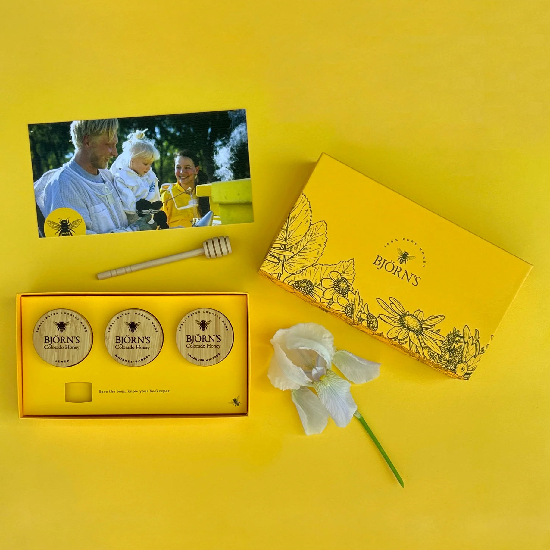 Björn's Honey Gift Box - Infused Sampler - Image 3