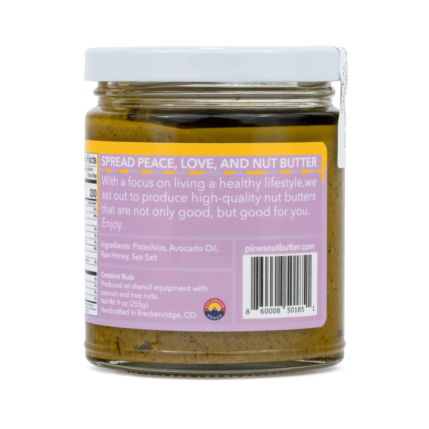Pines Nut Butter - Honey Pistachio Butter - Image 3